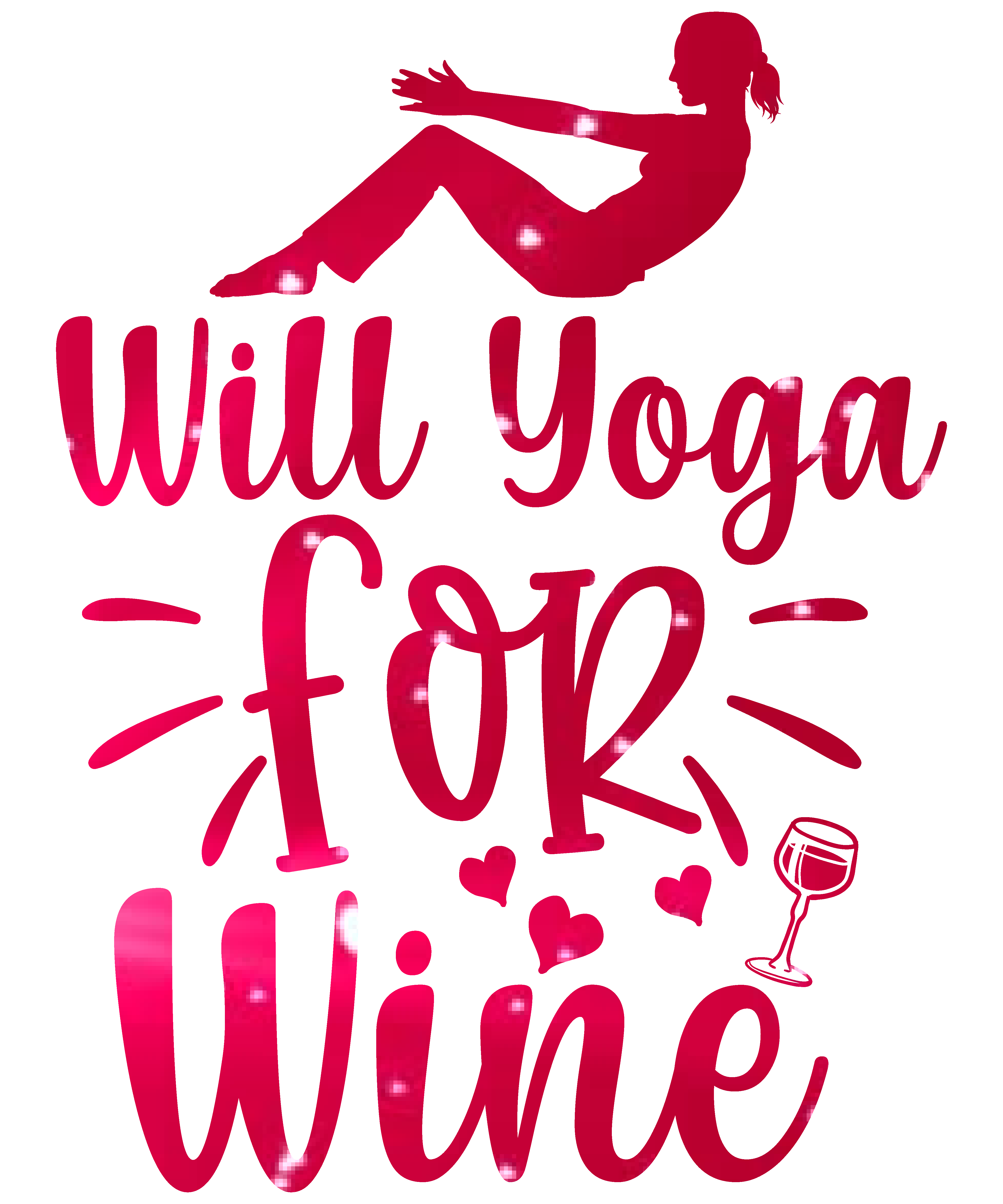 Yoga Yapacağım Şarap İçin
