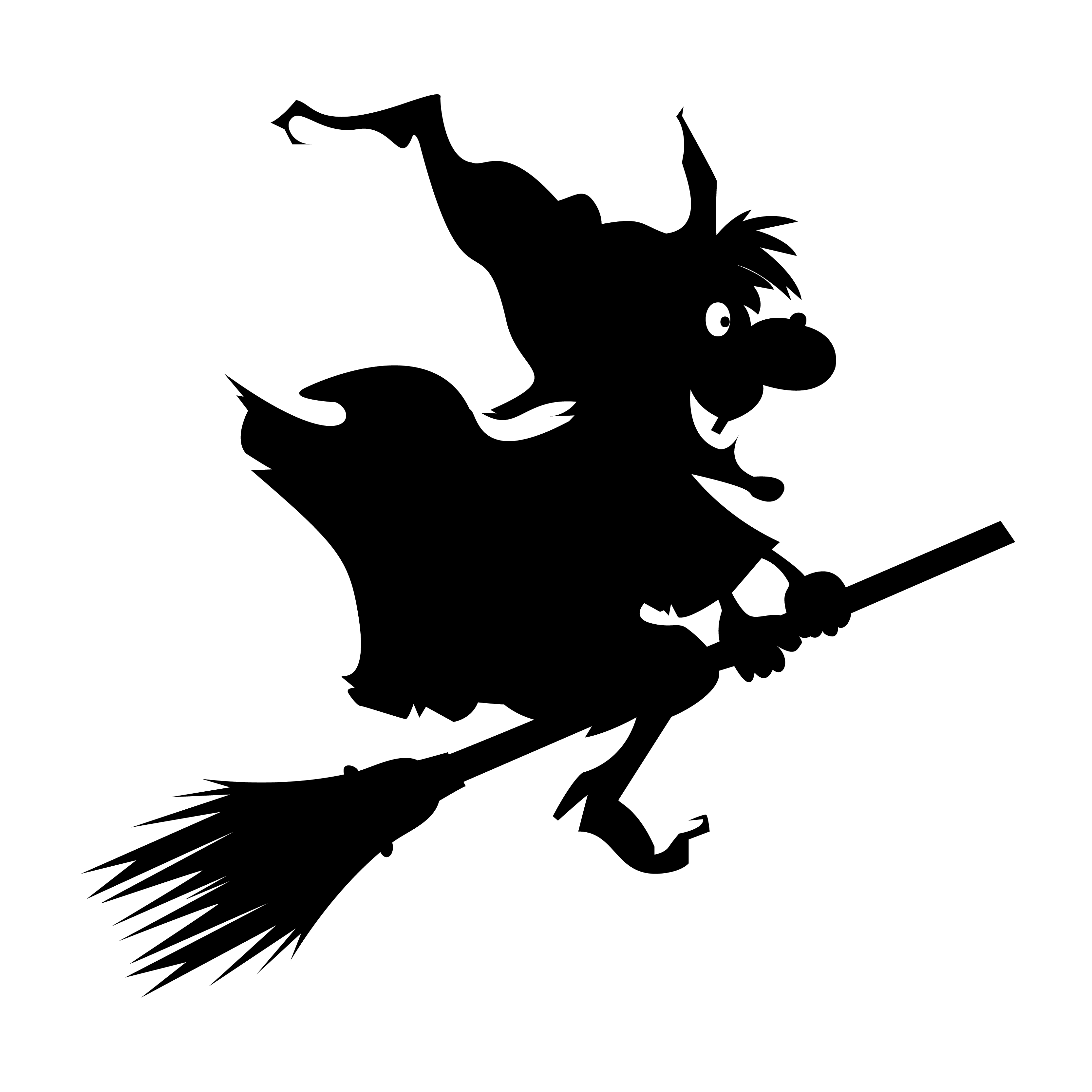 Çizgi Sanatı Cadı Tasarımı