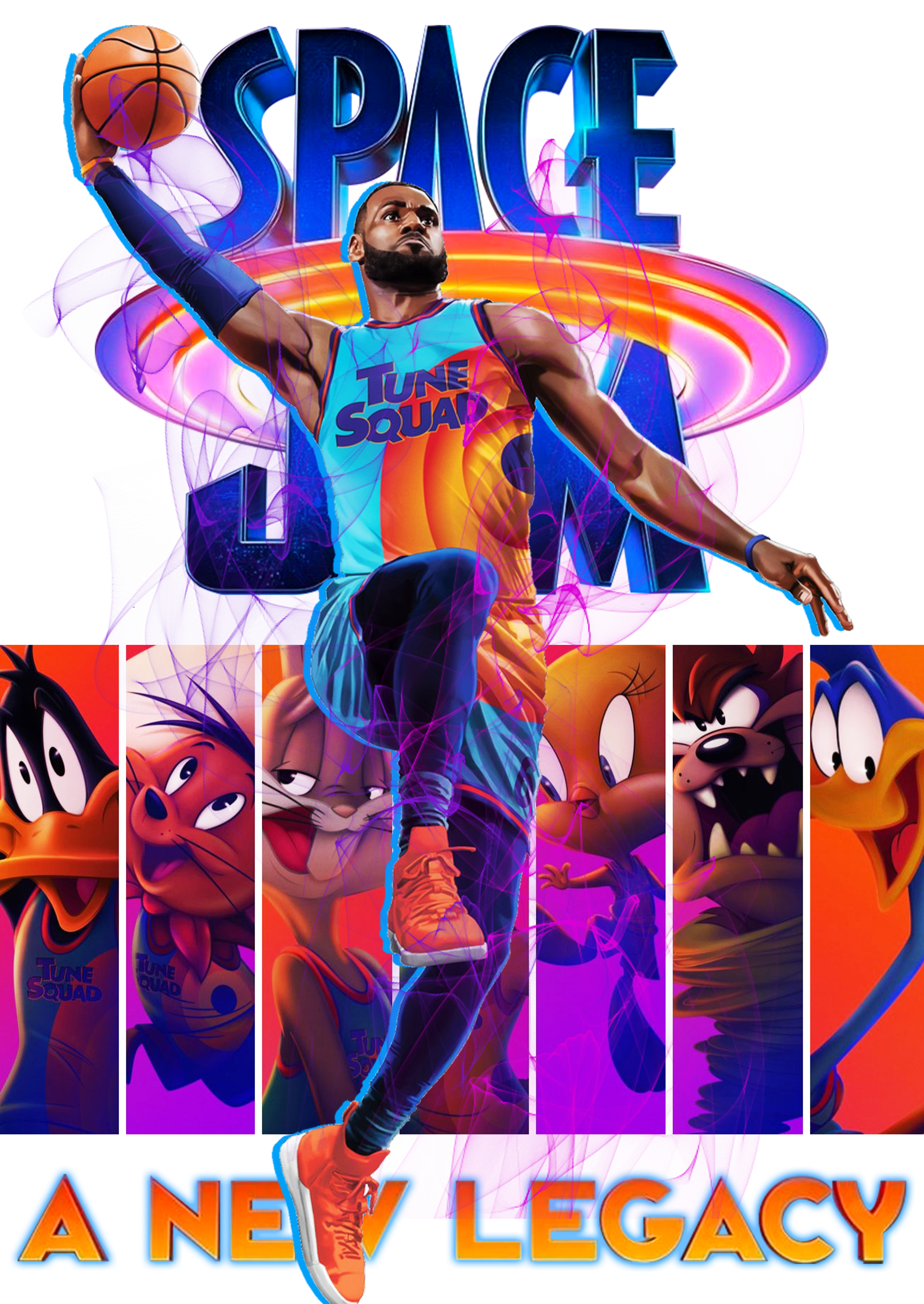 Basketbol Uzay Teması Tasarım