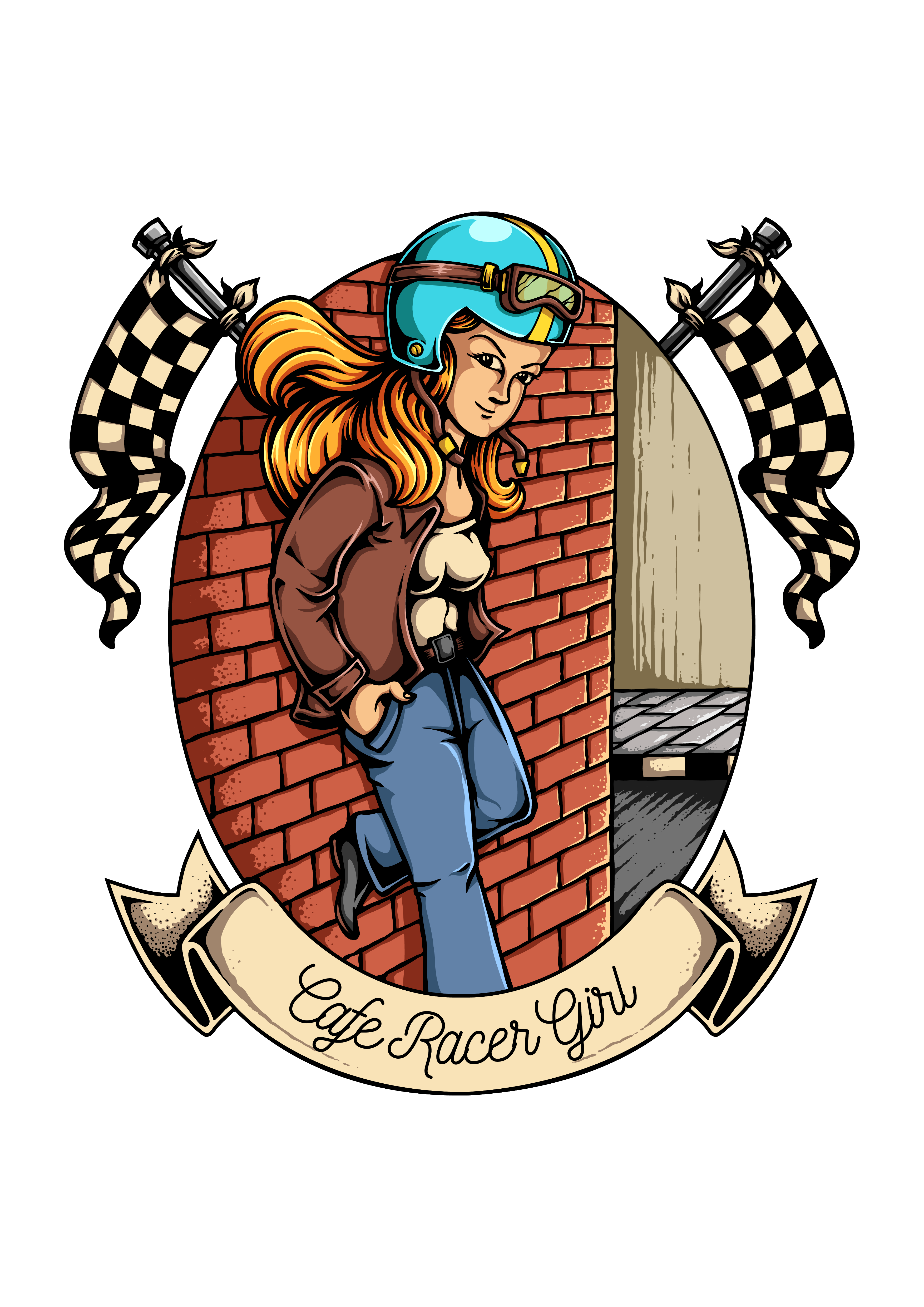 Cafe Racer Kız