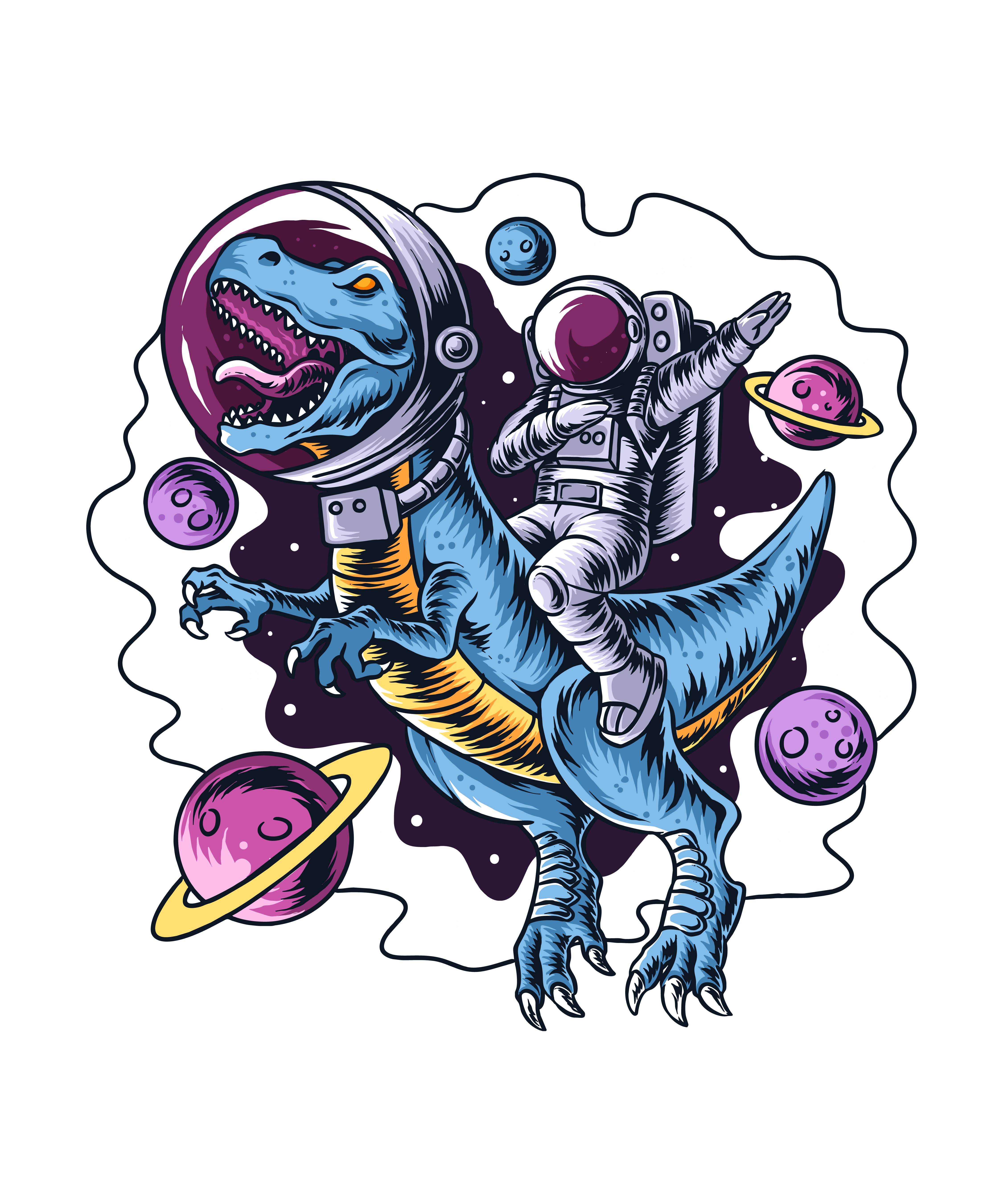 Dinozor Üzerinde Astronot Macerası