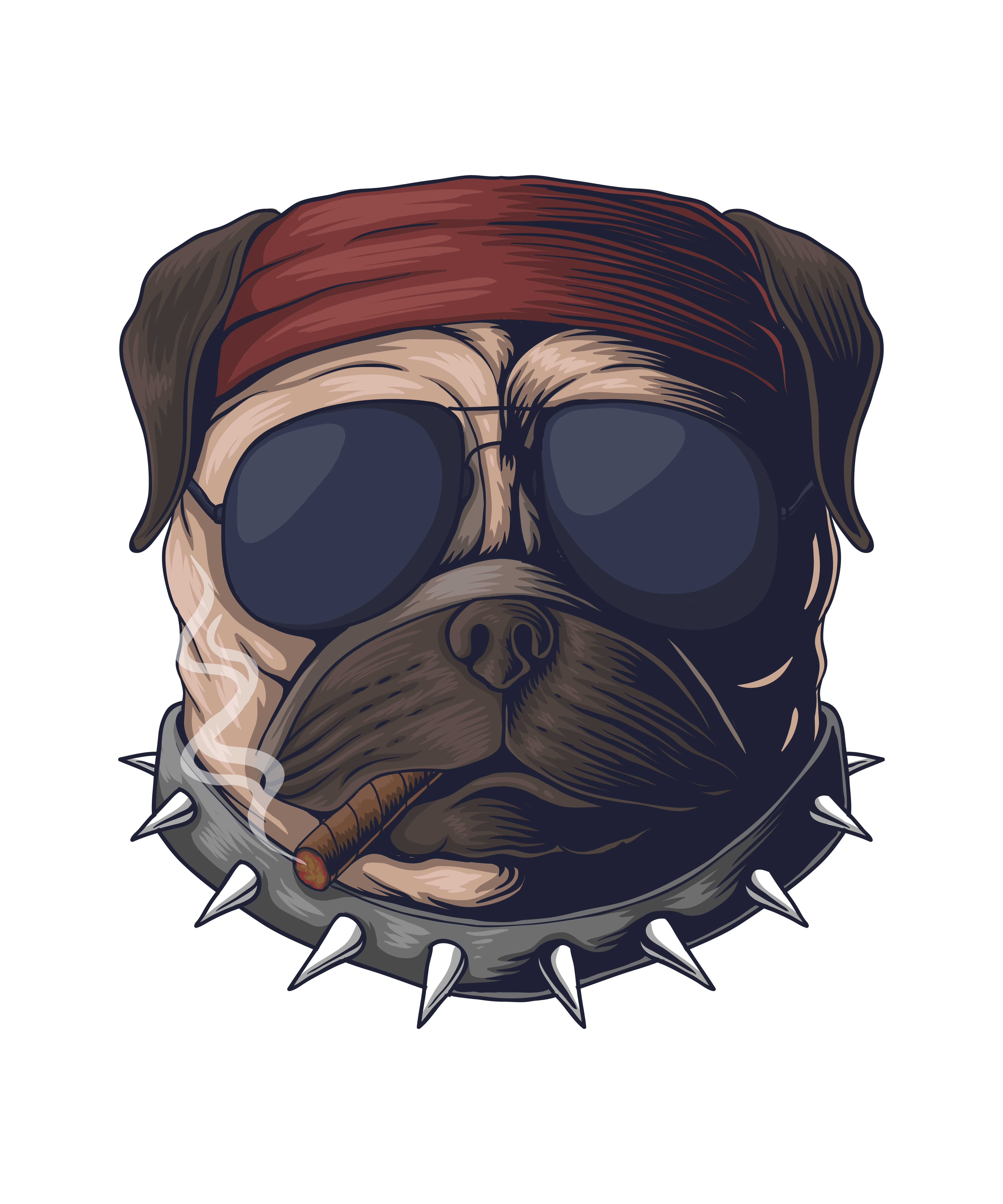 Cansız Köpek Sunglasses Bandana Tarzı