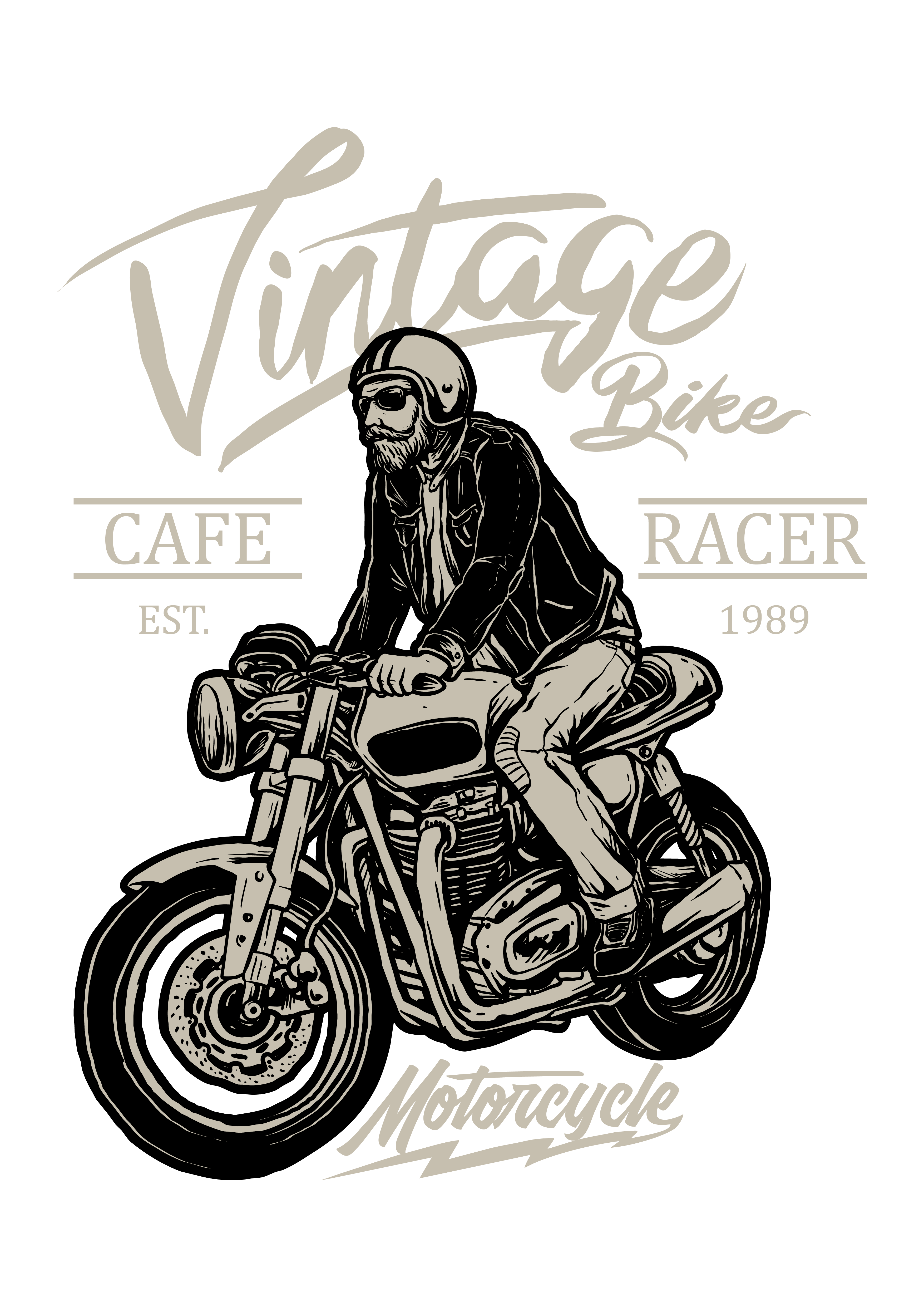 Cafe Racer Motor 1989