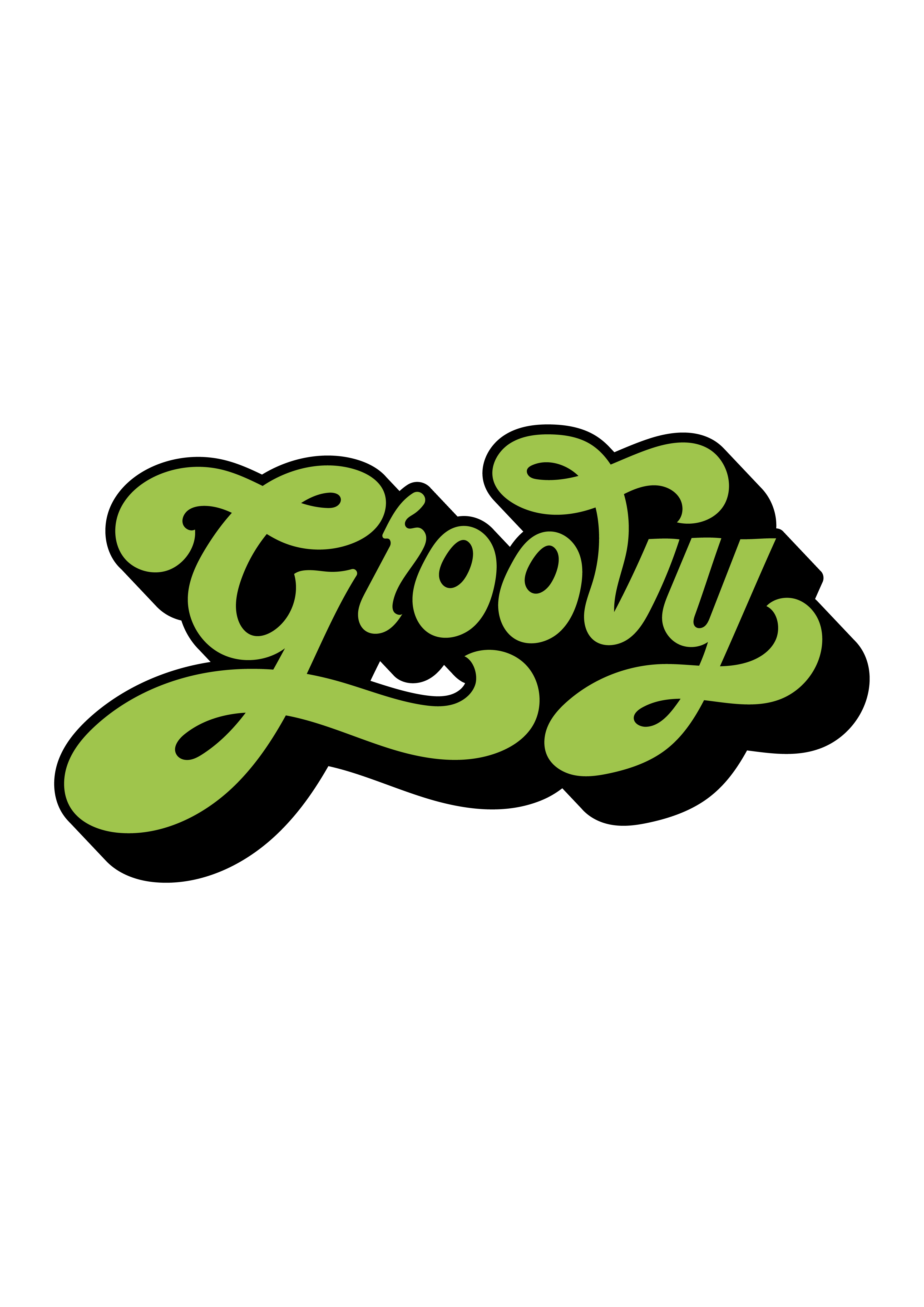 Groovy Retro Vintage Stil