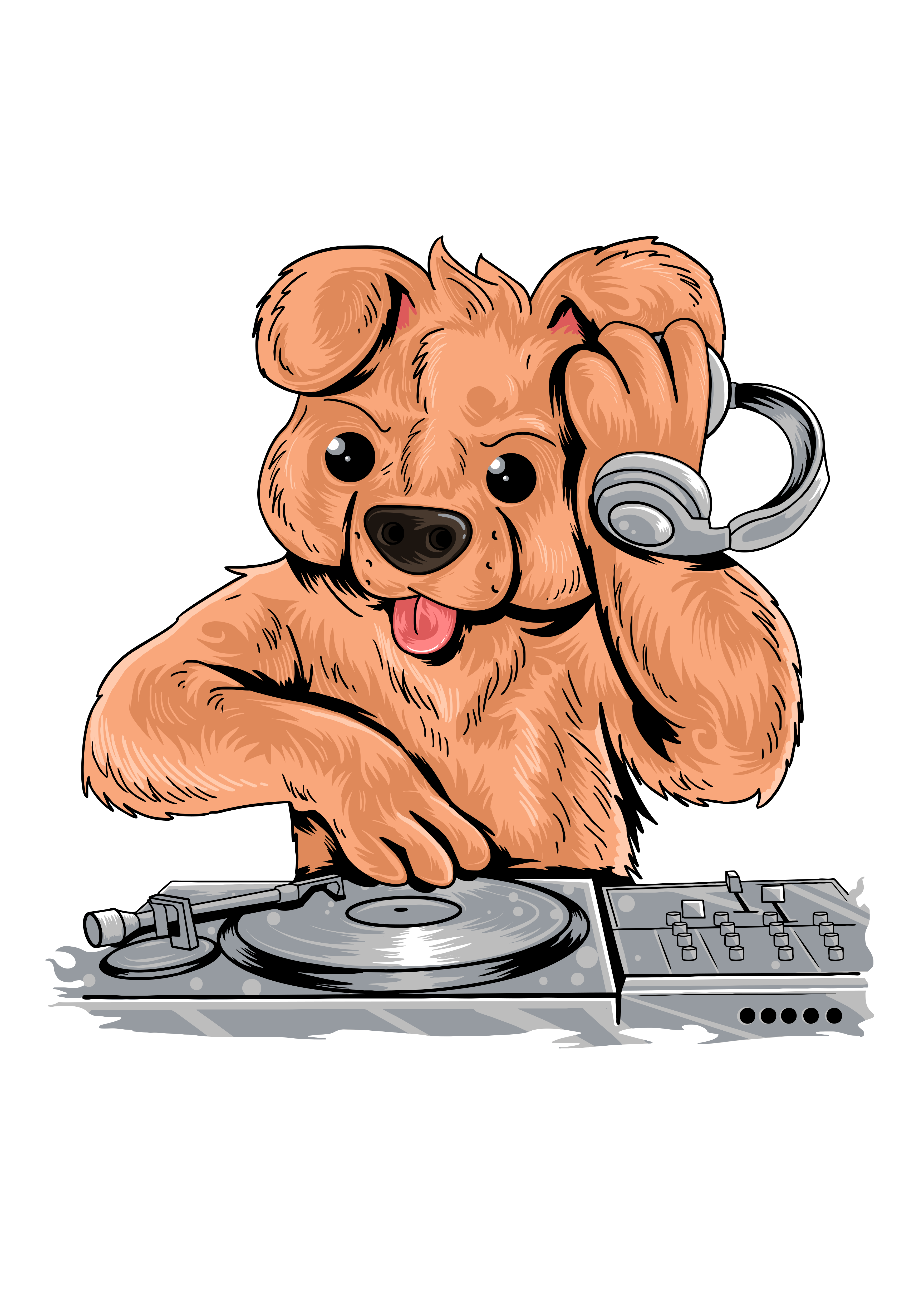 DJ Köpek Kulaklık Müzik