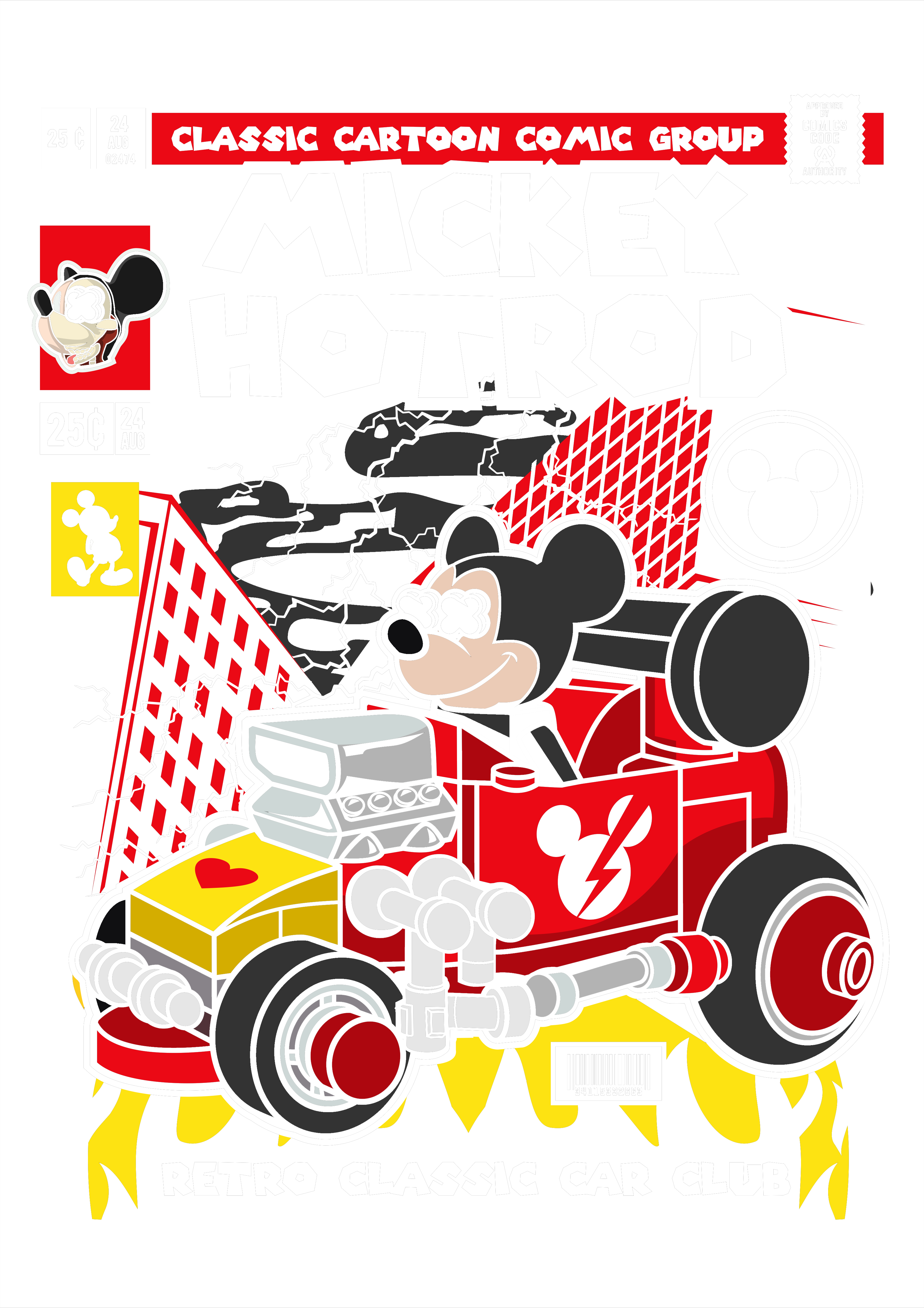 Klasik Hotrod Araba Teması