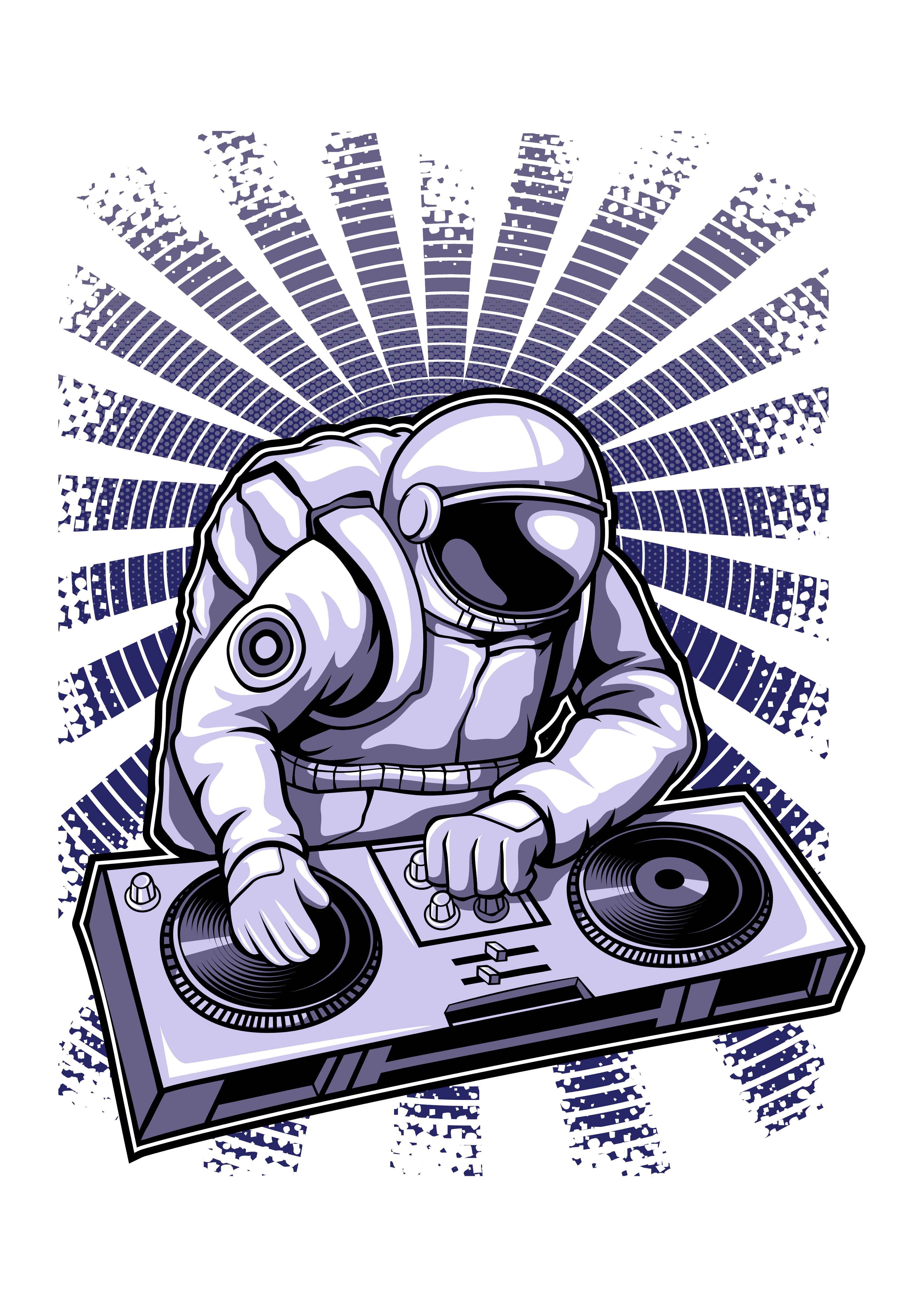 Uzay DJ Müzisyen Astronotu