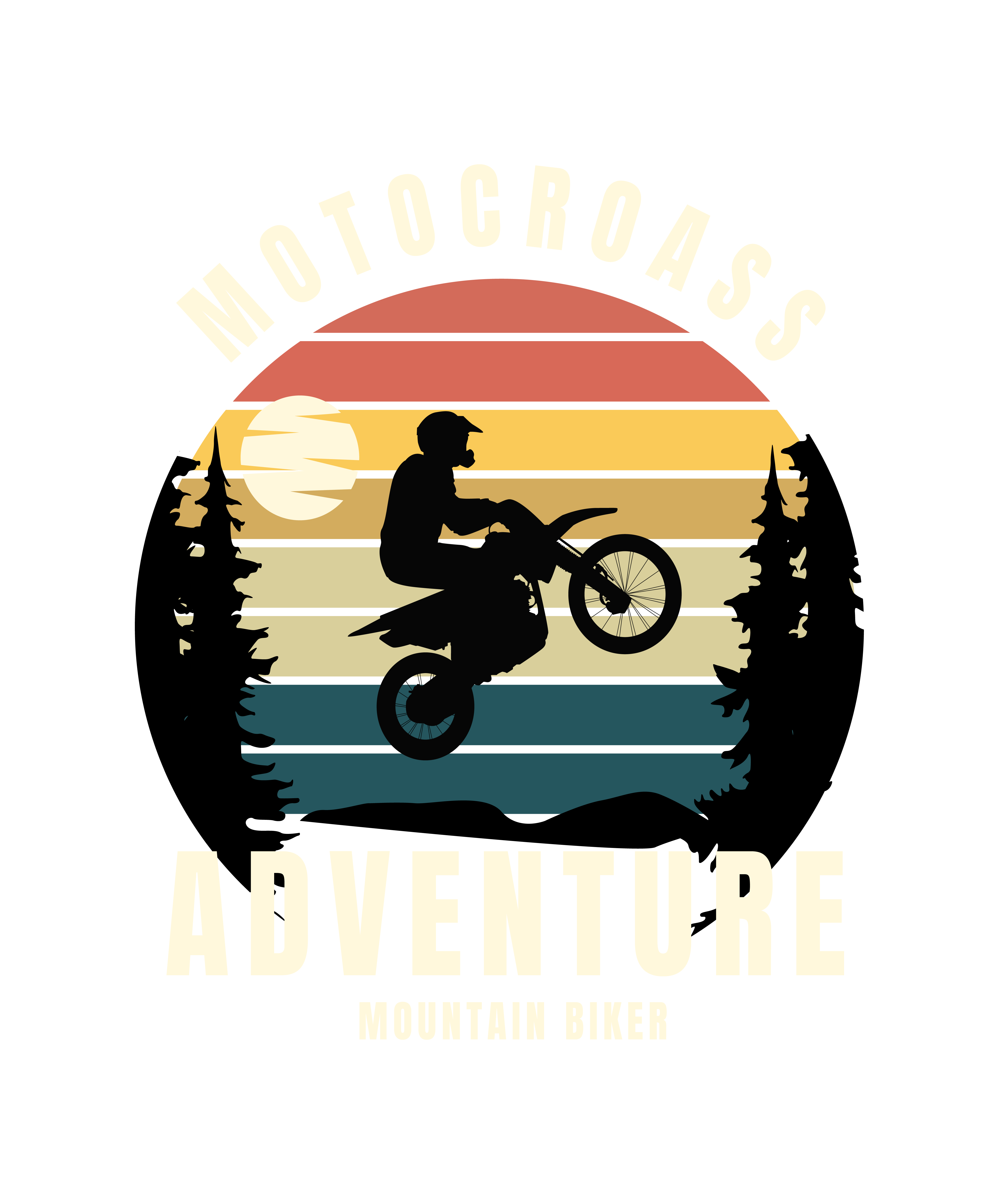 Motokros Macerası Dağ Bikerler
