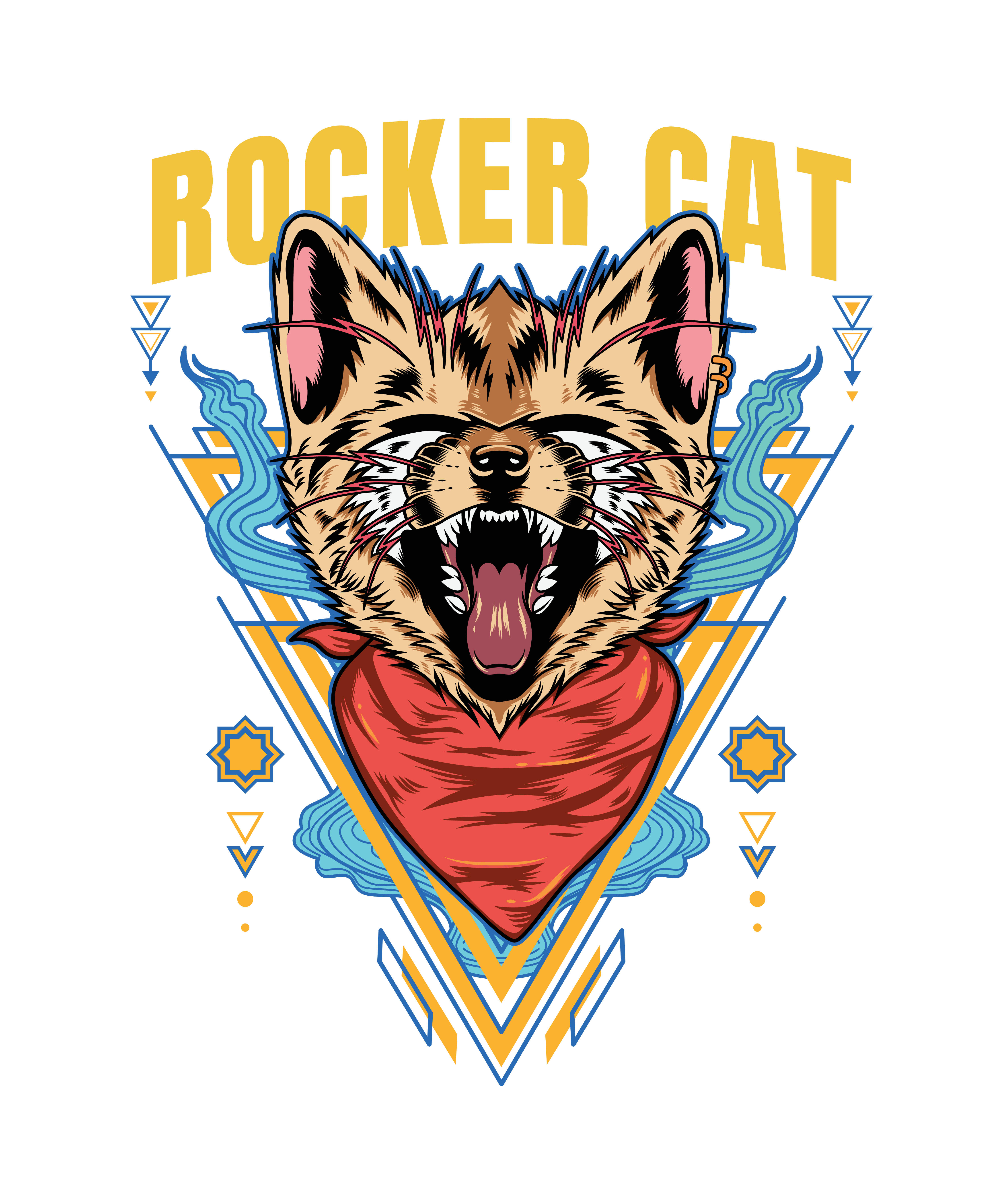 Rocker Kedi Müzik Tasarımı