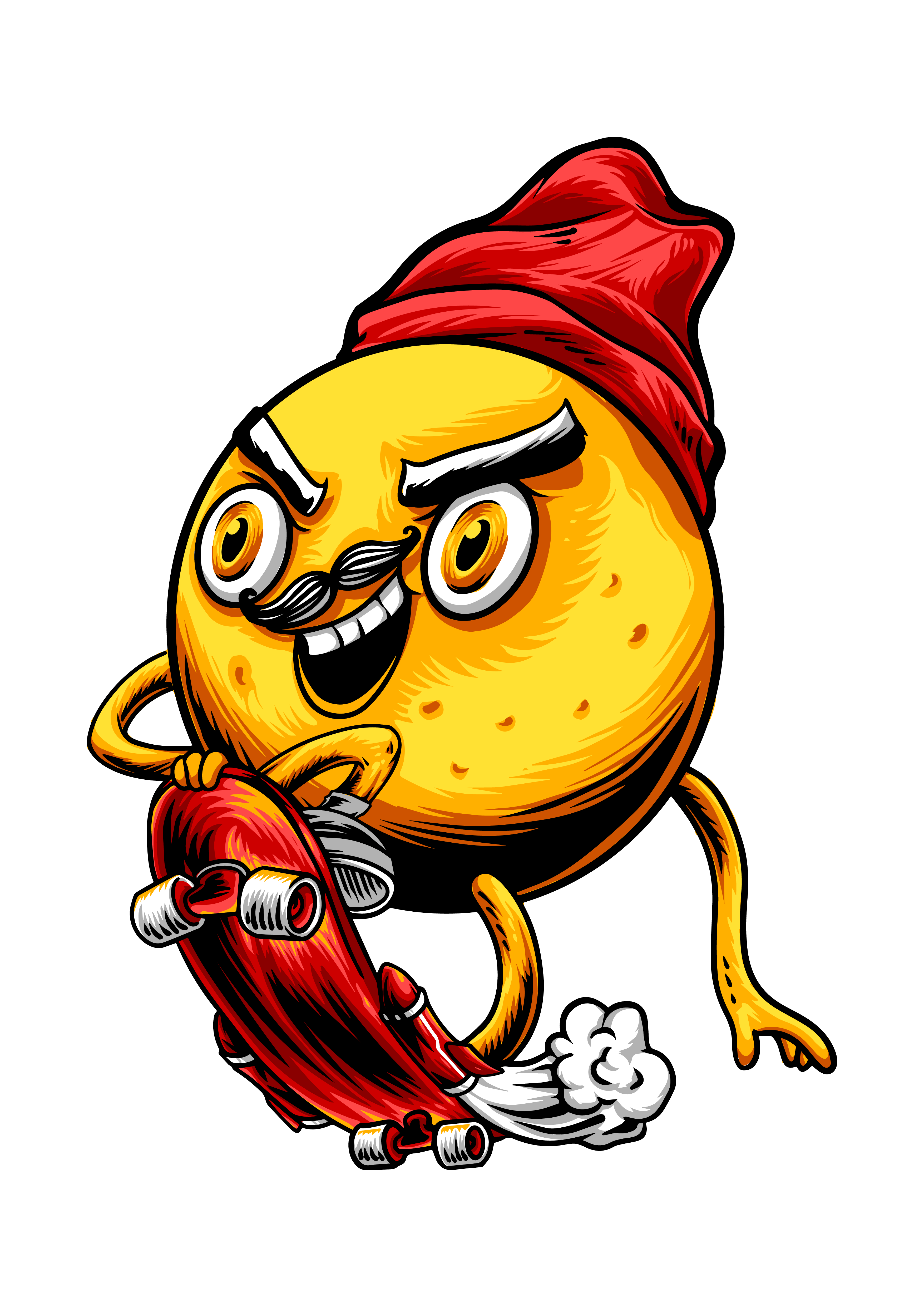 Patates Skateboard Tasarımı
