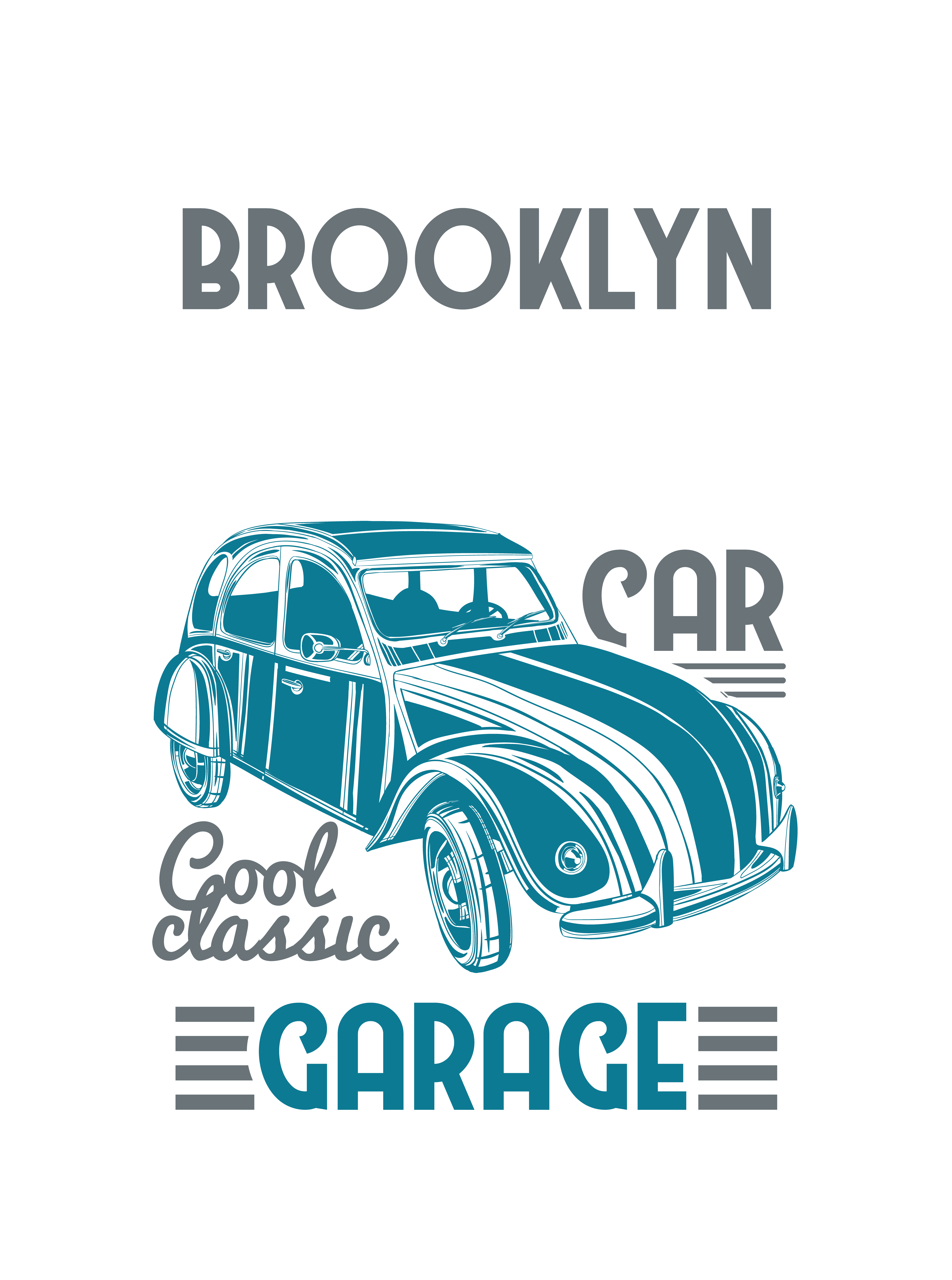 Brooklyn Retro Araba Klasik Garaj