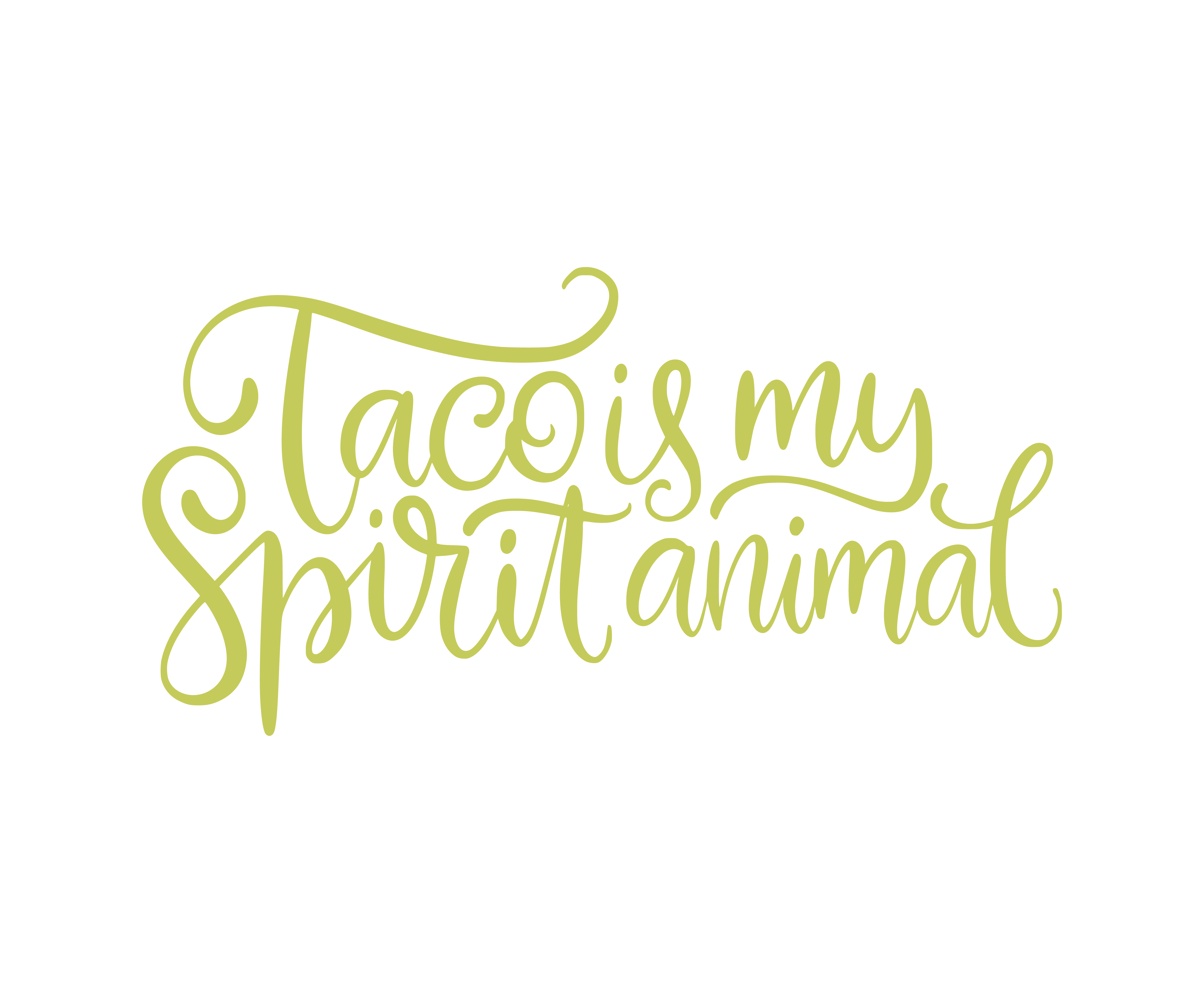Taco Ruh Hayvanı Yemek Mizahı