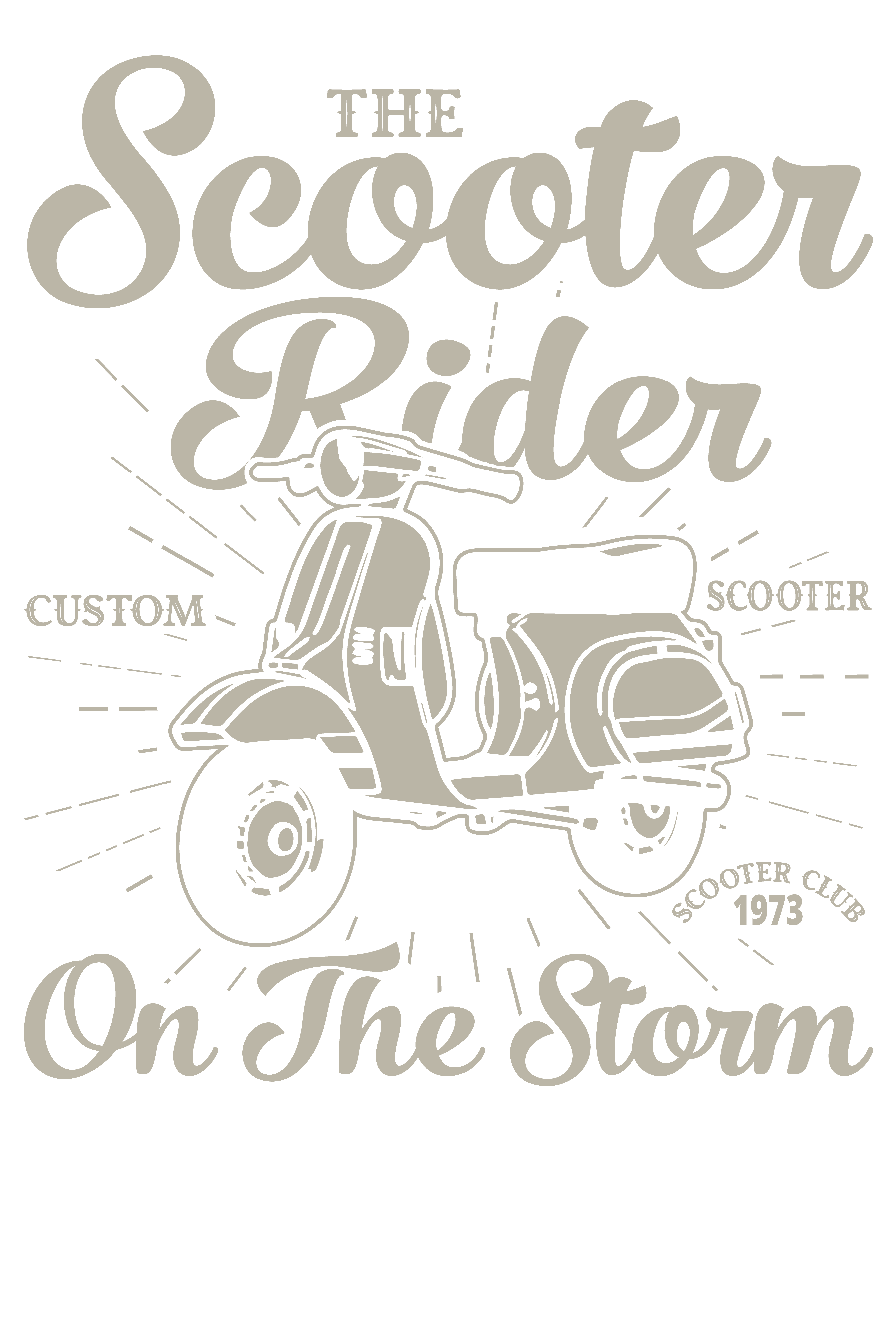 Scooter Rider Fırtına Ruhlu