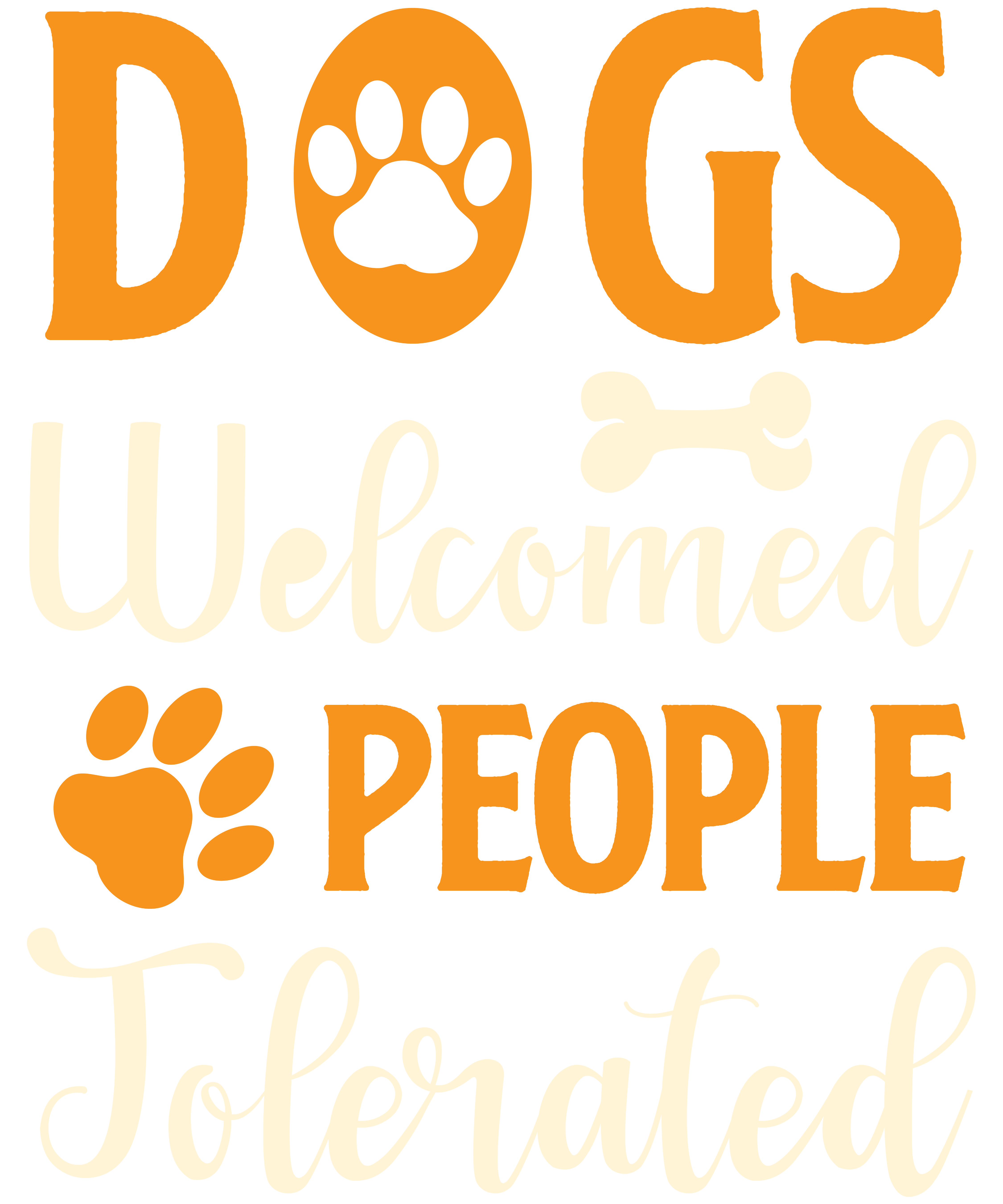 Köpekler Hoşgeldiniz İnsanlar Tolere