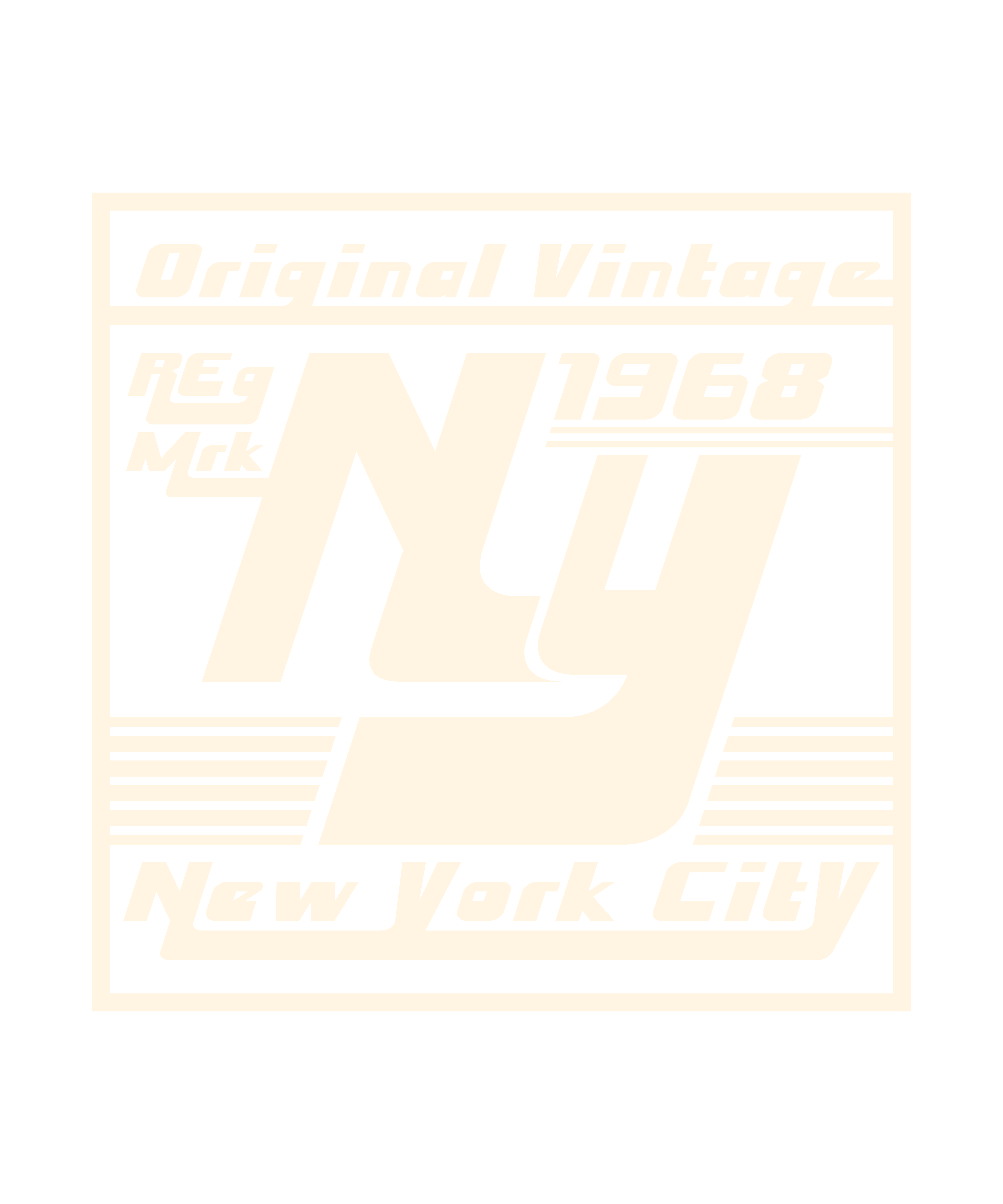 Orijinal Vintage NY 1968 New York Şehri