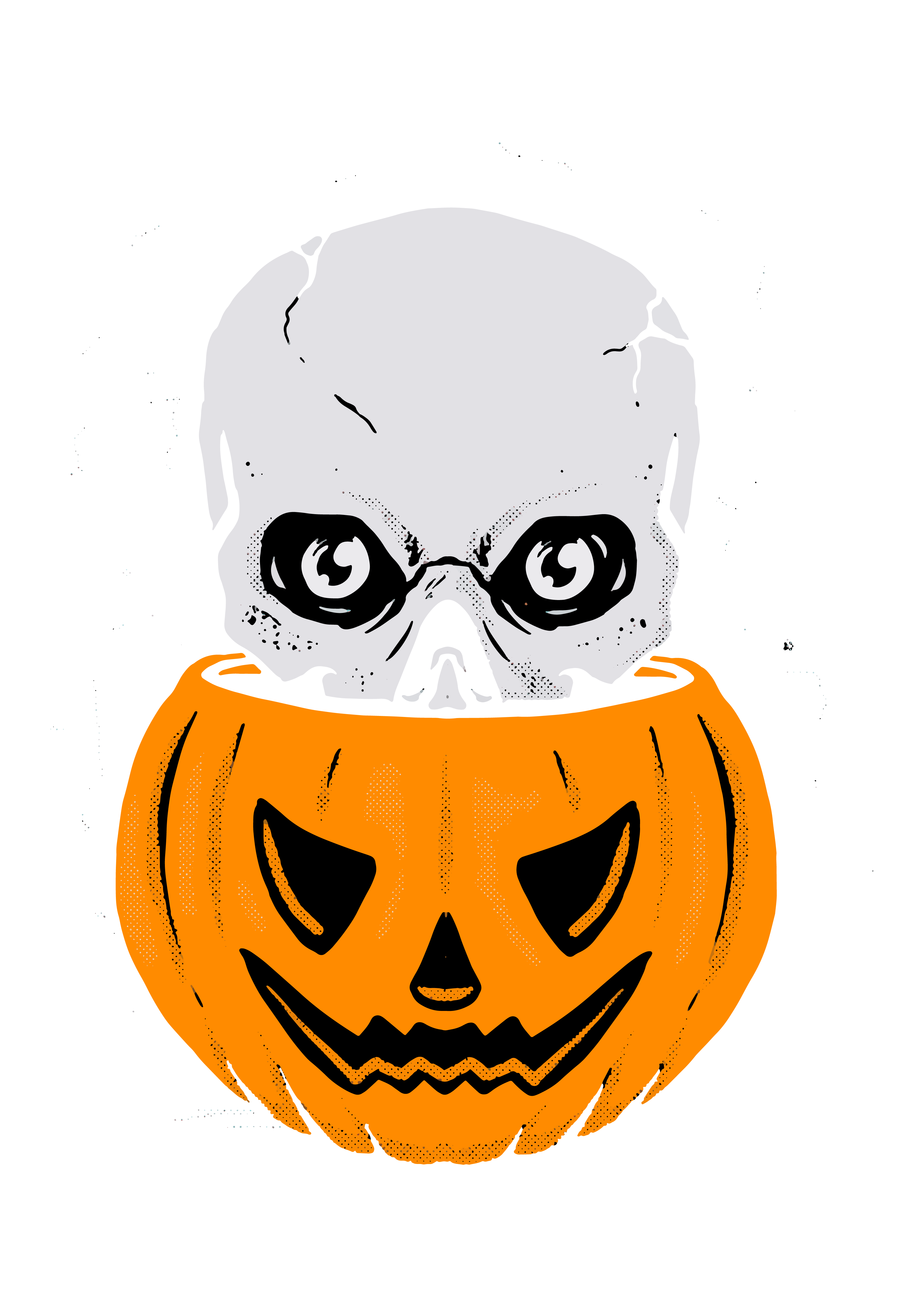 Kabak Kurukafa Halloween Sanatı