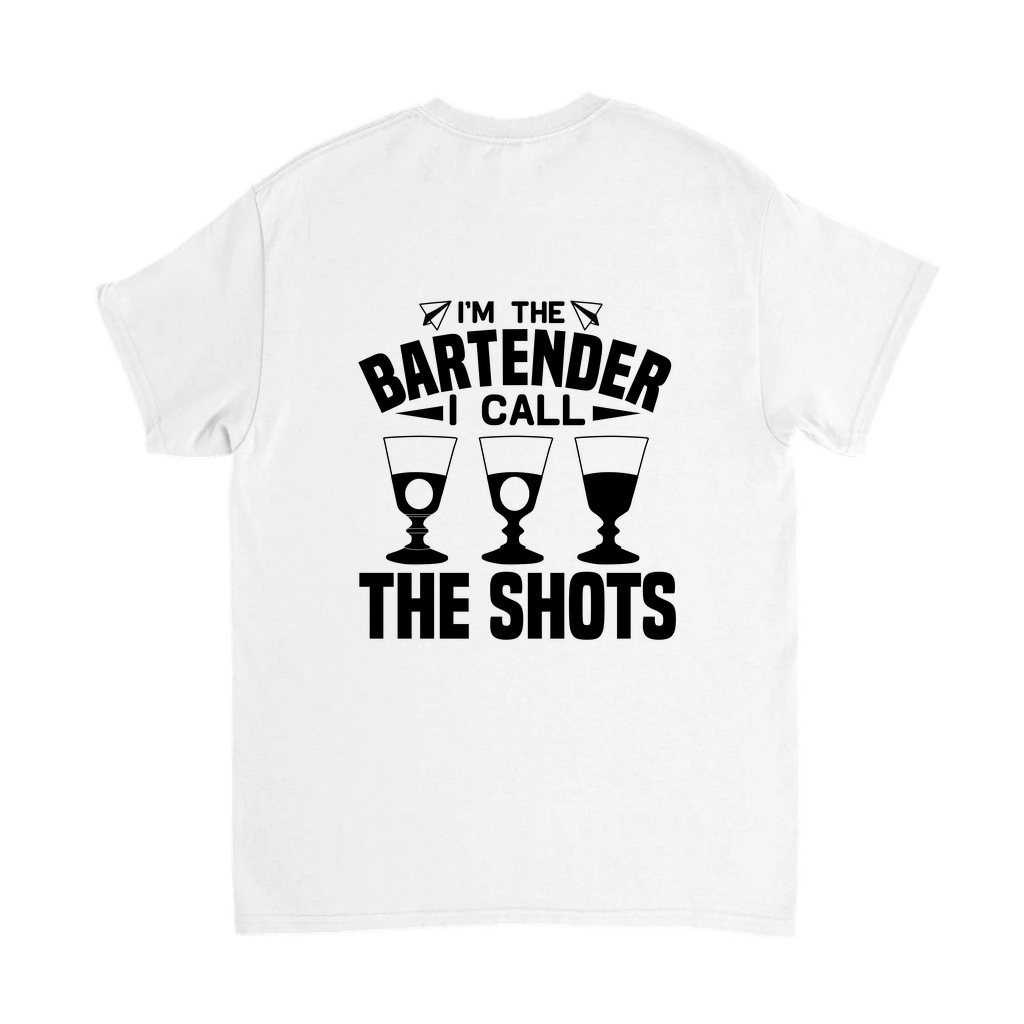 Bar Tender Komuta Mizahı Baskılı Erkek Tişört