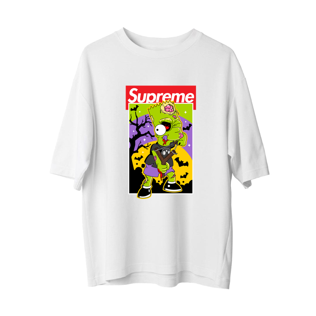 Casual Şık Grafik Baskı Baskılı Kadın Oversize Tişört