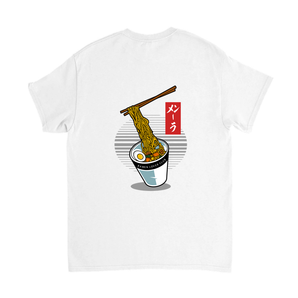 Ramen Severlerin Kulübü Baskılı Erkek Tişört