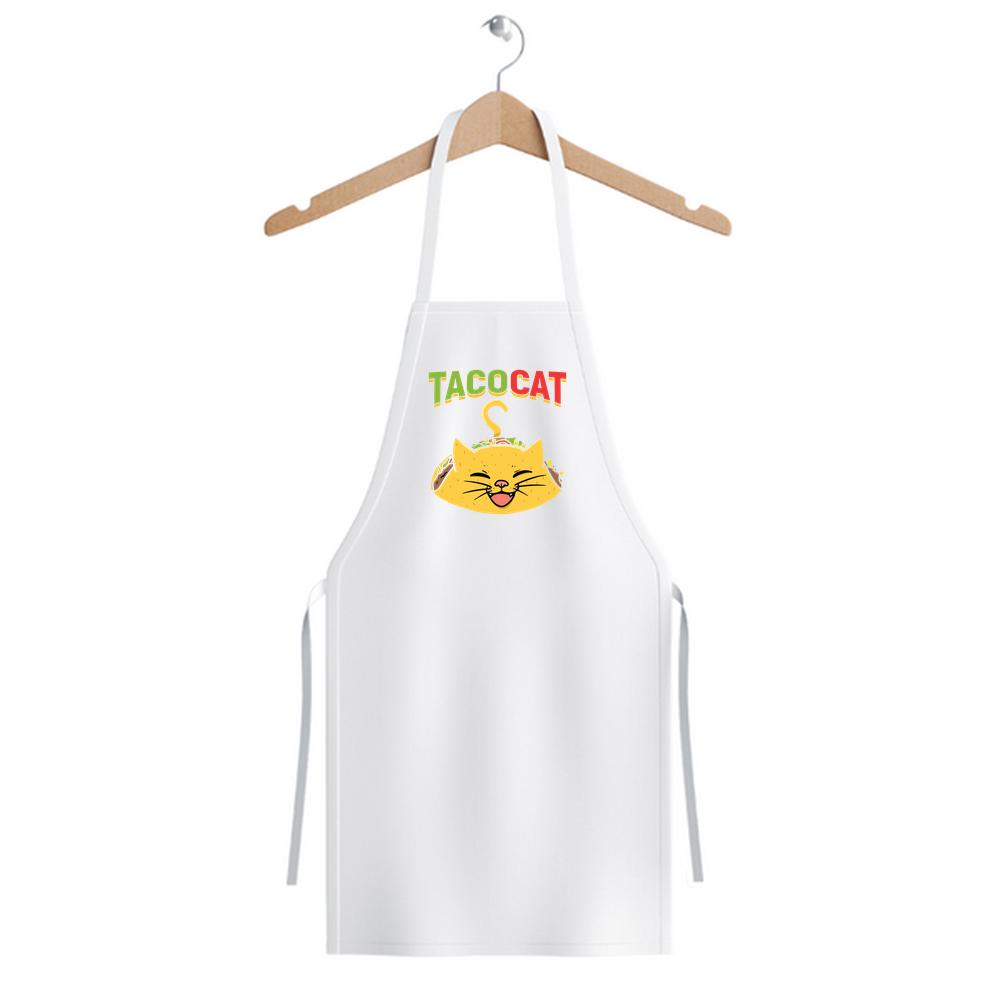 Retro Taco Dostluğu Baskılı Unisex Mutfak Önlüğü
