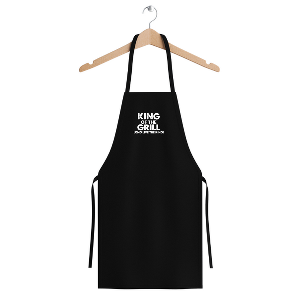 Isıtmacının Krallığı Tahtı Baskılı Unisex Mutfak Önlüğü