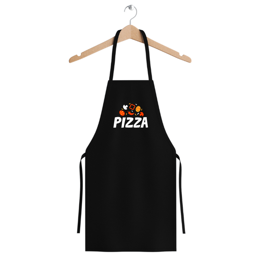 Pizza Aşkı Baskılı Unisex Mutfak Önlüğü