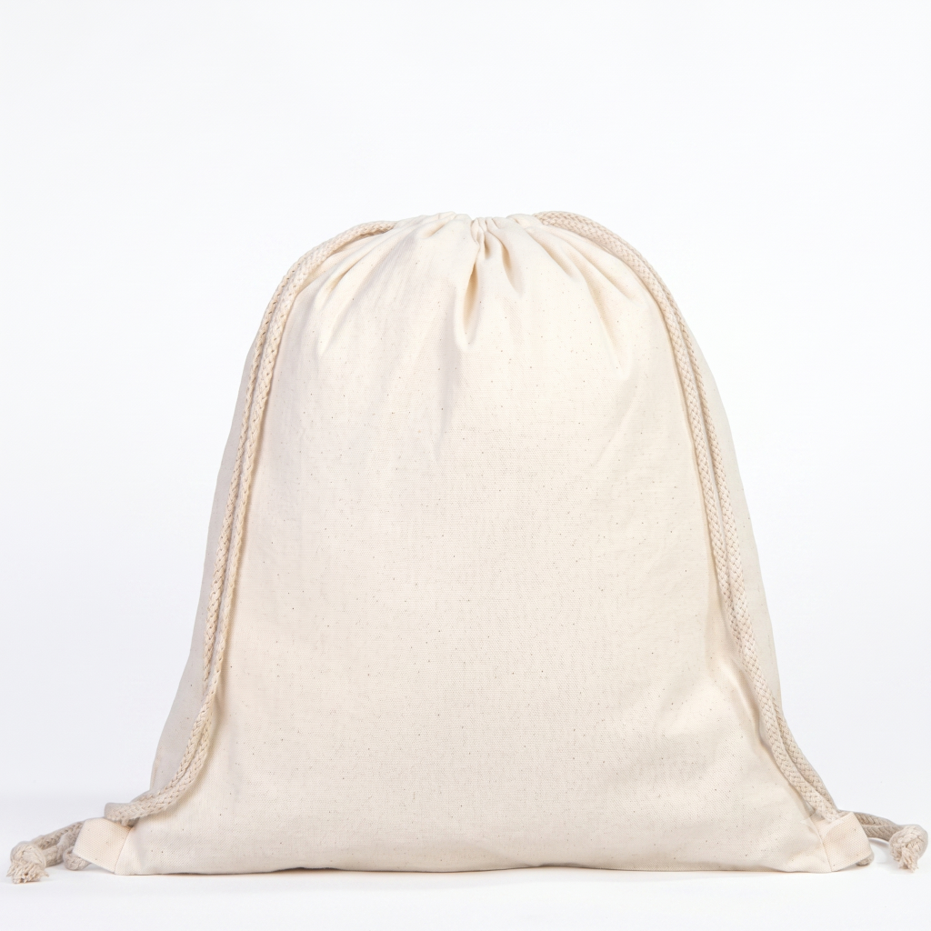 Büzgülü Bez Sırt Çantası